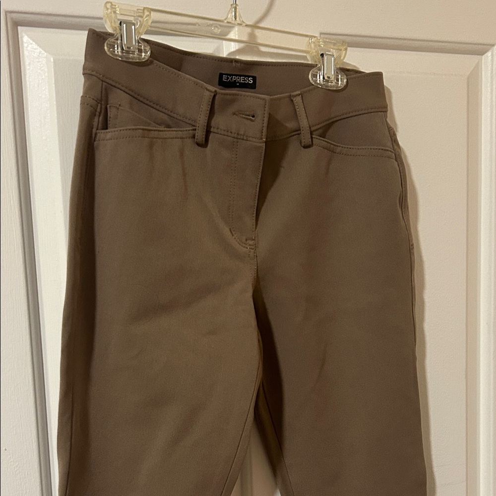 Express Brown Skinny Pants - Picture 2 of 3